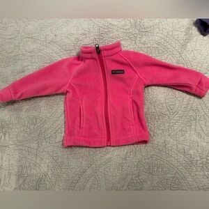 Columbia Girls Pink Fleece size: 6-12 Months
